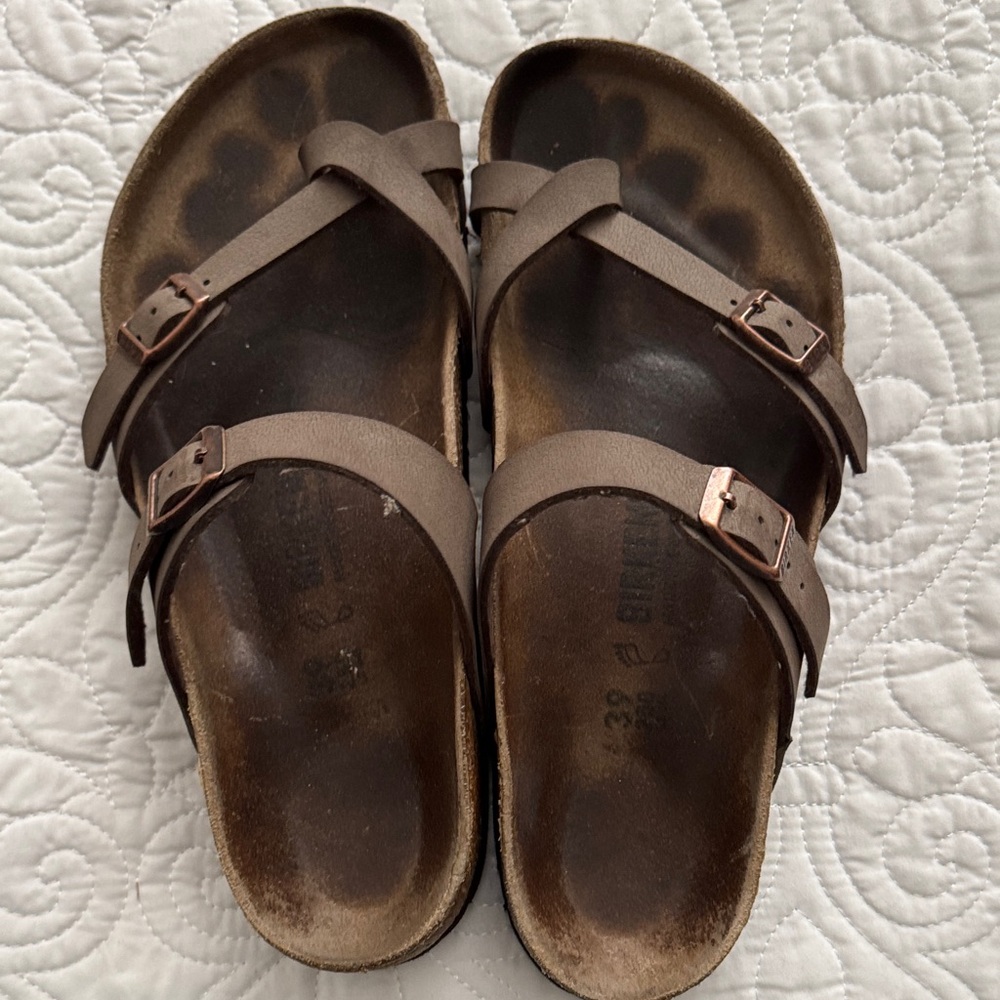 Brown Strappy Sandals
